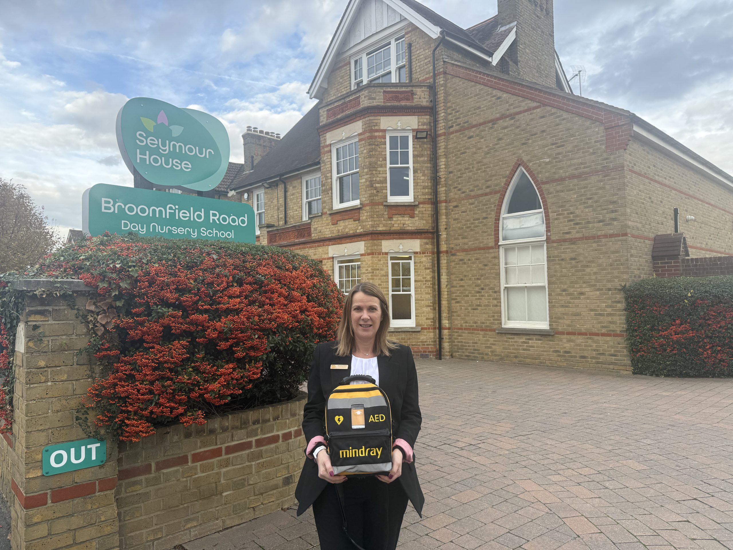 Seymour House Installs Life-Saving Defibrillators Across All Nurseries