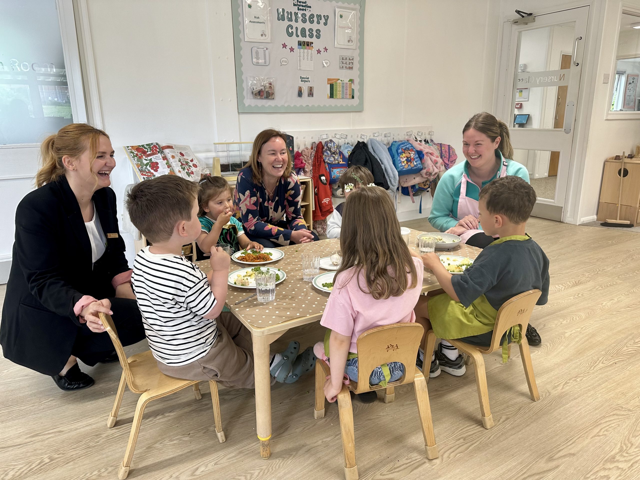 A Special Visit to Lawn Lane Celebrating Early Years Nutrition.